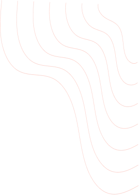 Decorative wave line